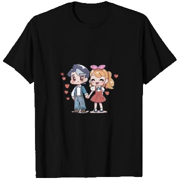 Discover Kawaii Valentine's Day Design, Cute Couple, T Shirts