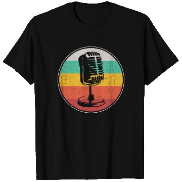 Discover Karaoke Singer Microphone Vocalist T Shirts