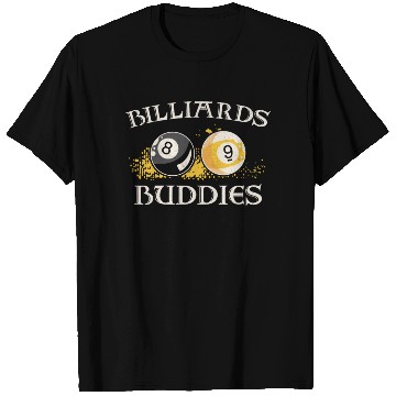 Discover Billiards Pool Player Ball Friends T Shirts