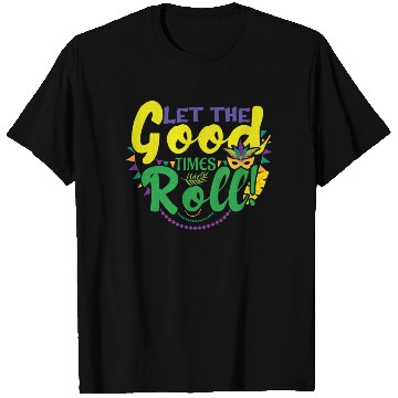 Discover Mask Roll Mardi Festival Parade Beads Mardi Gras T Shirts