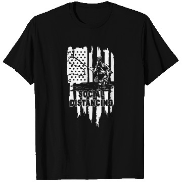 Discover Fishing - Social Distancing T Shirts