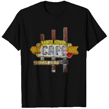 Discover Ranch House Cafe Sign Route 66 Neon Tucumcari NM T Shirts