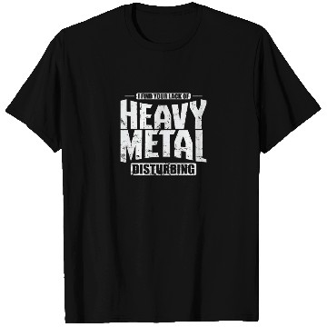 Discover Heavy Metal Disburbing Music Band Genre T Shirts