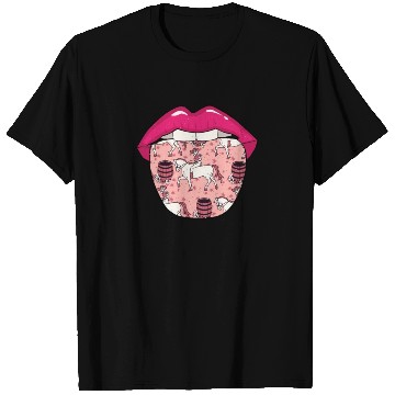 Discover Horse Barrel Racing Tongue T Shirts