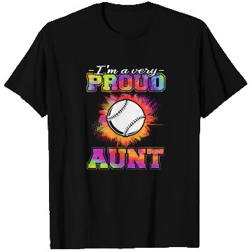 Discover Aunt Of A Baseball Player - Baseball Lover T Shirts