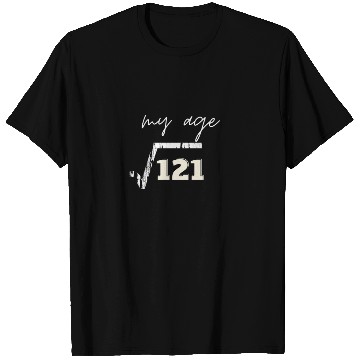 Discover my age 1 1Funny math T Shirts