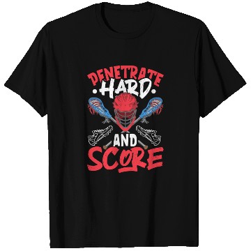 Discover Lacrosse Player Lacrosse Coach Lax Player Sports T Shirts