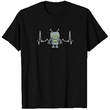 Discover Robot Heartbeat T Shirts