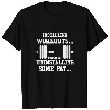 Discover Installing Workout Gym Lover Exercise T Shirts
