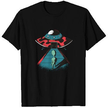 Discover Alien walking to ship Alien walking to ship inspir T Shirts