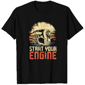 Discover Drag Racing Race Car Retro Vintage T Shirts