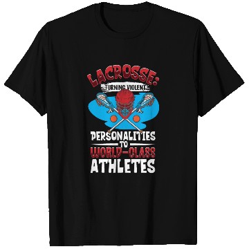 Discover Lacrosse Player Lacrosse Coach Lax Player Sports T Shirts