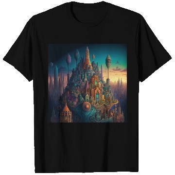 Discover Psychedelic City 3 T Shirts