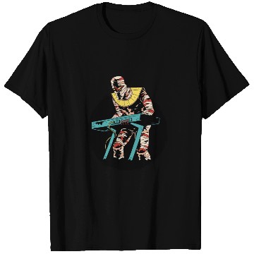 Discover Mummy playing keyboards Mummy playing keyboards in T Shirts