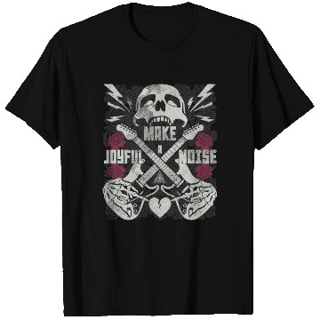Discover Make a joyful noise with a guitar T Shirts