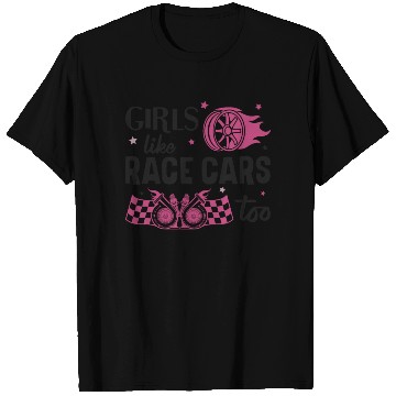 Discover Drag Racing Race Car Girl Girls T Shirts