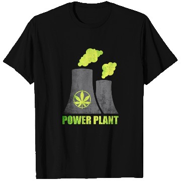 Discover Marijuana Power Plant T Shirts