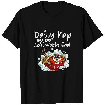 Discover Daily Nap Is An Achievable Goal 4 T Shirts
