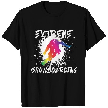 Discover Extreme Snowboarding T Shirts