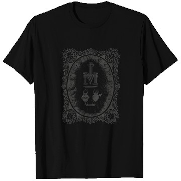 Discover Medal Sacred Heart Immaculate Mary Cath T Shirts