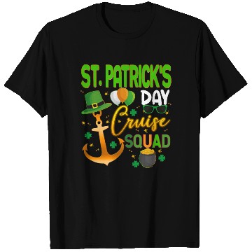 Discover St Patrick's Day Cruise Squad Group Matching T Shirts