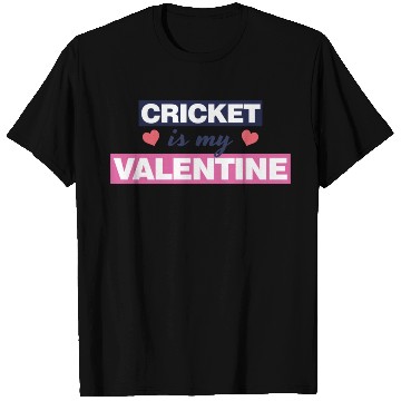 Discover Cricket is my Valentine Gift1728 T Shirts