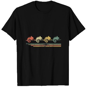 Discover retro vintage chameleon lover animal father day T Shirts