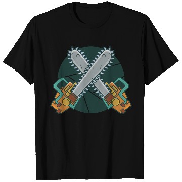 Discover Scary chainsaws crossed Scary chainsaws crossed in T Shirts