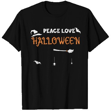 Discover Peace Love Halloween - Halloween T Shirts