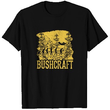 Discover Bushcraft Survival Hammocking Evolution T Shirts