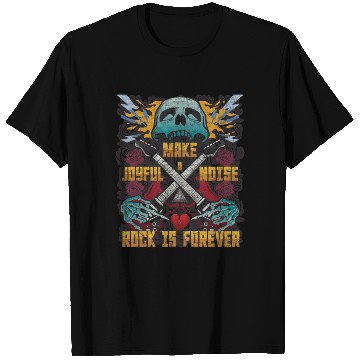 Discover Make a joyful noise with a guitar T Shirts