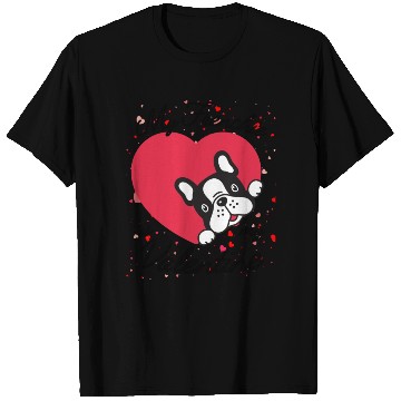 Discover My French Bulldog Is My Valentine T Shirts
