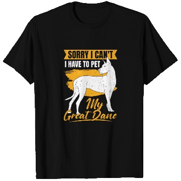 Discover Great Dane German Mastiff Dog Lover Gift T Shirts