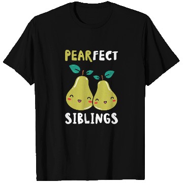 Discover Siblings Pear Fruit Big Brother Sister Goals T Shirts