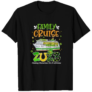 Discover Family Cruise Squad 2023 St Patricks Cruise T Shirts
