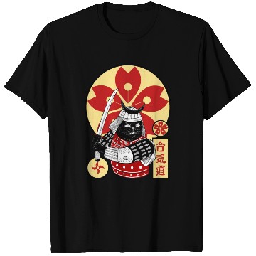 Discover Samurai Cat T Shirts