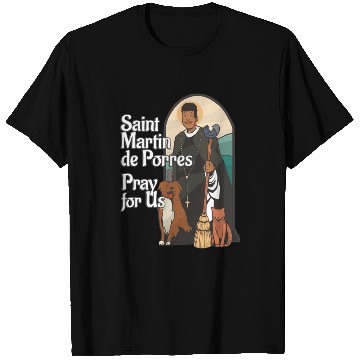Discover St Martin de Porres African American Black Saints T Shirts
