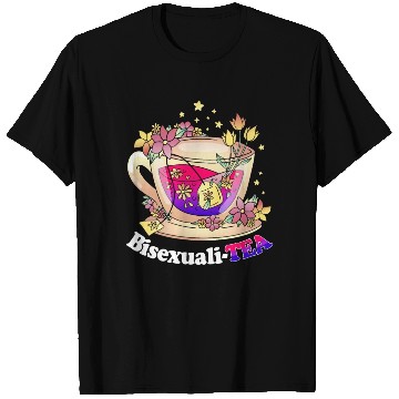 Discover Bisexualitea Cute Teacup Bisexual LGBT Bi Pride Ar T Shirts