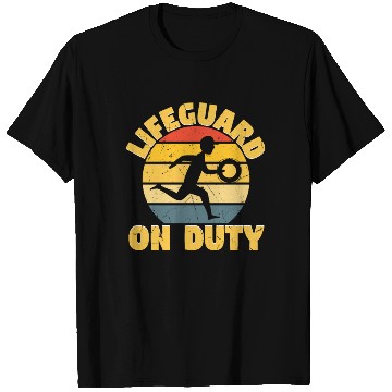Discover Lifeguard On Duty Distressed T Shirts
