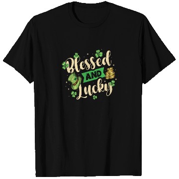 Discover Blessed And Lucky Irish Pride St. Patricks Day T Shirts