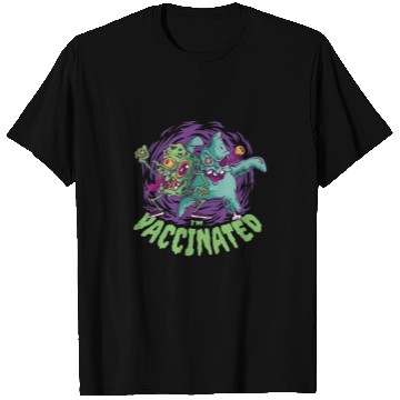 Discover I'm vaccinated zombies I'm vaccinated zombies insp T Shirts