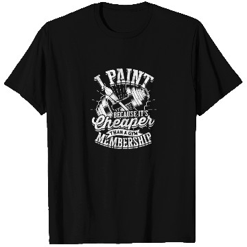 Discover Painting is my therapy - Painters T Shirts