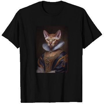Discover Havana Brown Cat Breed Portrait Royal Renaissance T Shirts
