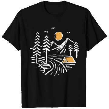 Discover Camping T Shirts