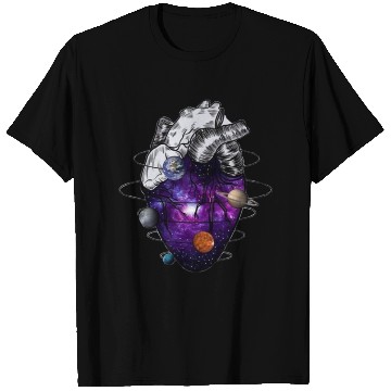 Discover Heart galaxy space lover T Shirts
