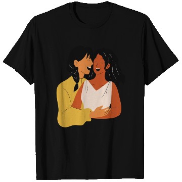 Discover lesbian lgbtq pride valentine day 202 valentines T Shirts