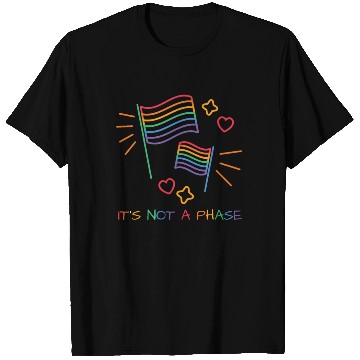 Discover It's Not A Phase LGBT Gay Pride Month Colors Rainb T Shirts