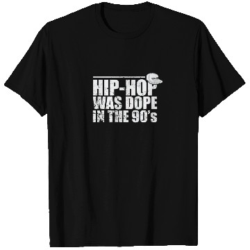 Discover Hip Hop was Dope in the 90's Music Direction T Shirts