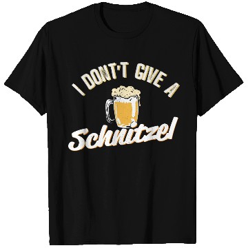 Discover Dont give a Schnitzel - Funny saying T Shirts