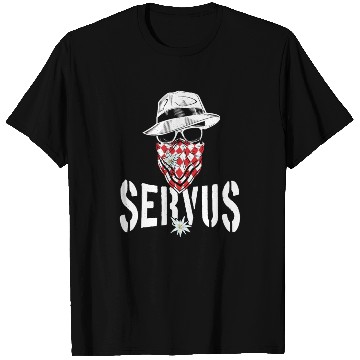Discover Bavarian Outlaw - Servus Bavaria T Shirts